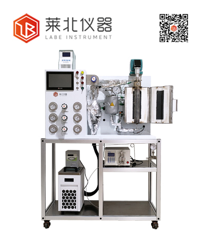 桌面式光催化裂解流化床反應裝置